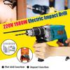 32Pcs 1980W Electric Impact Brushless Drill Drilling Guns Impact Electric Drill Electric Rotary Hammer Torque Driver