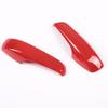 For Benz Smart Fortwo 2009-2015 Bright Red Inner Door Handle Frame Cover Trim 2*