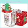 Christmas Tree Themed Paper Gift Box Money Box Christmas Party Decoration Prop