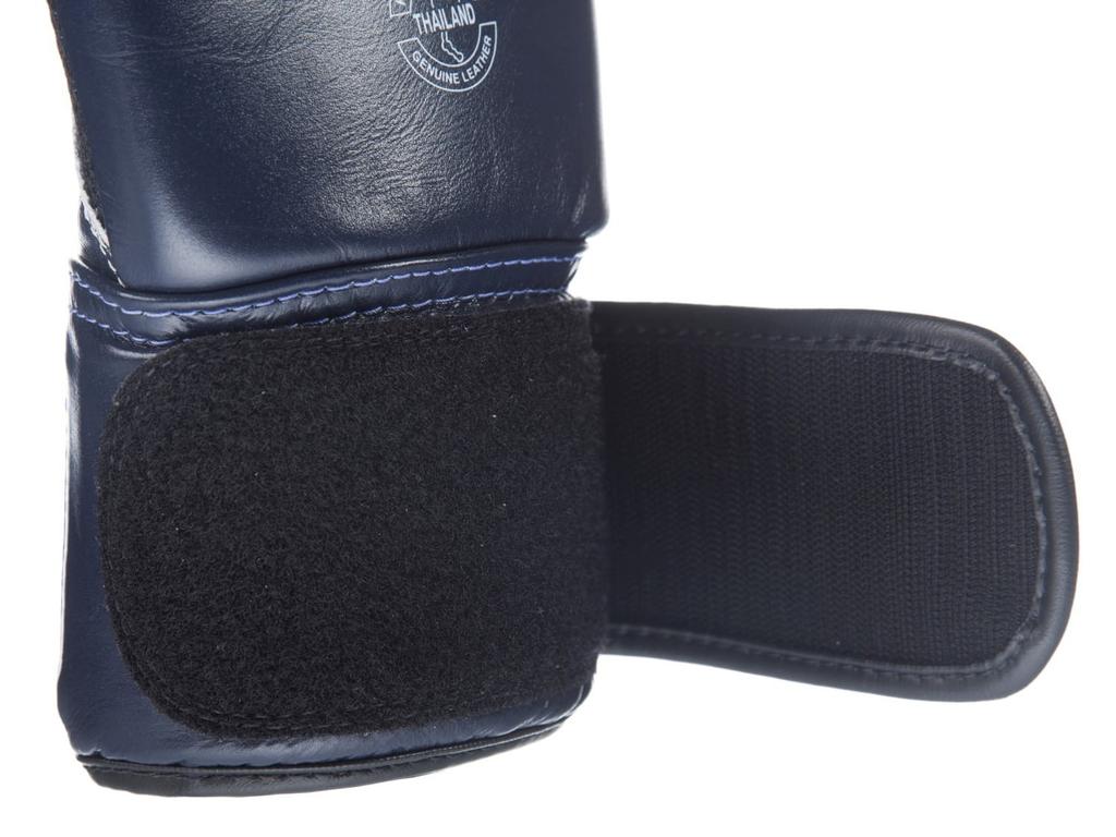 Fairtex Genuine Leather Boxing Gloves BGV1 Breathable Blue 12oz