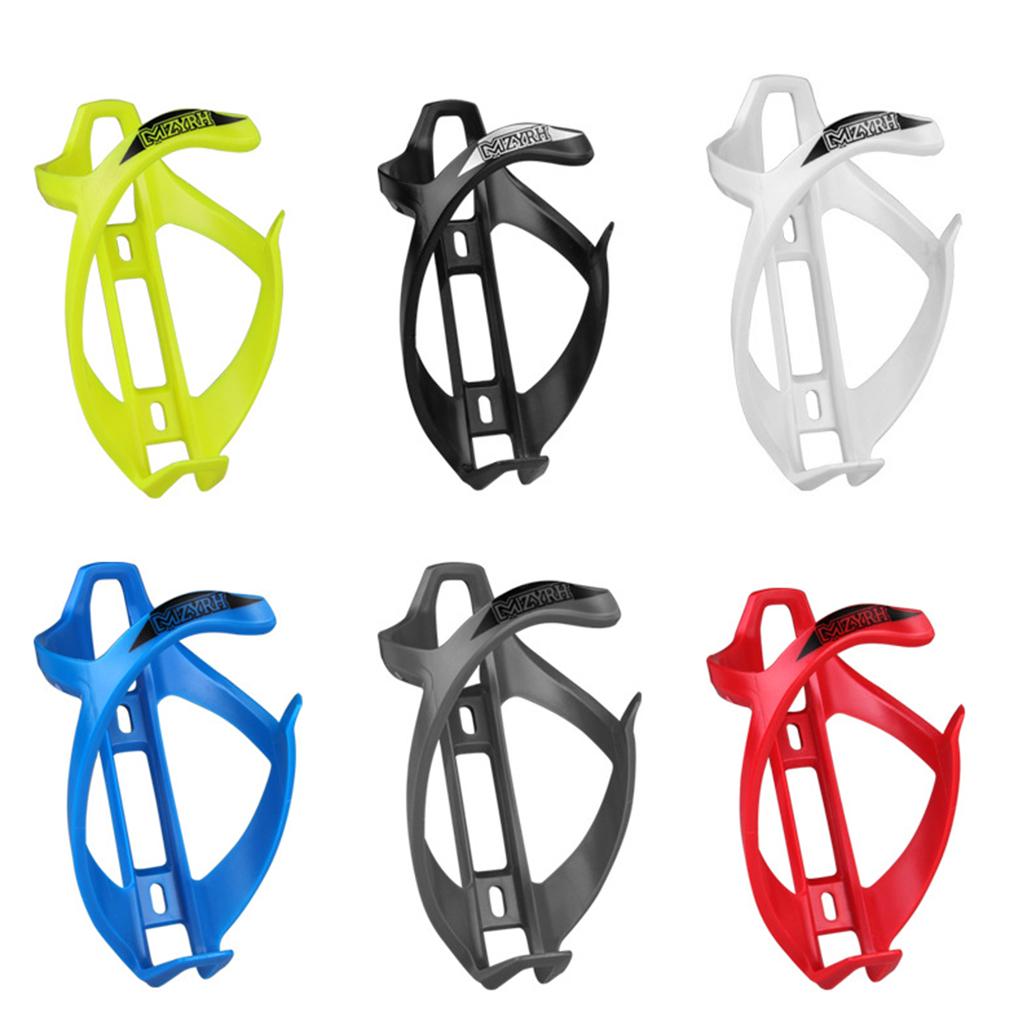 Bicycle Water Bottle Cage Plastic Cycling Bottle Holder Adjustable Bike Drink Cup Rack  Yellow