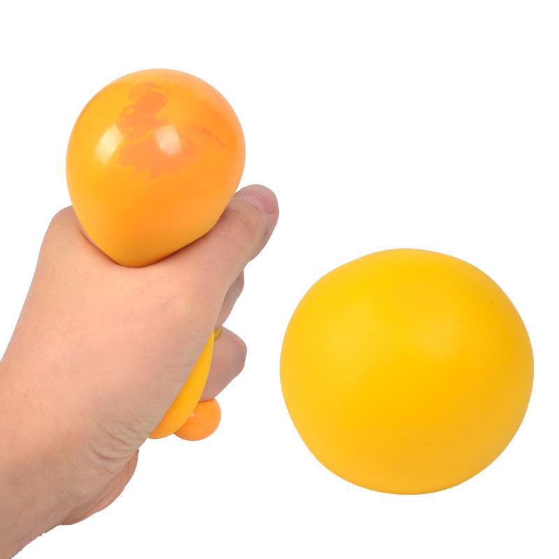 Farbwechselndes Mehl Dekompressions-Entlüftungsball Extrusions-Eva-Füllball Knet-Le-Tpr-Weichgummi Regenbogenball