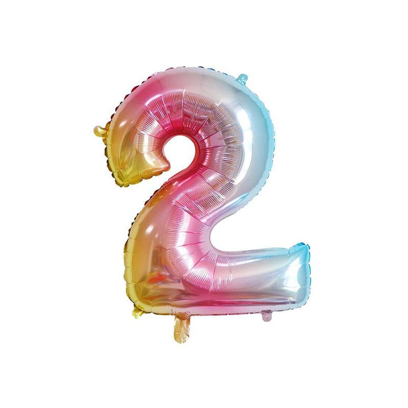 32 Zoll große Folien-Geburtstagsballons, Zahlenballonfiguren, alles Gute zum Geburtstag, Partydekorationen, Kinderballon, Geburtstagsluftglobos