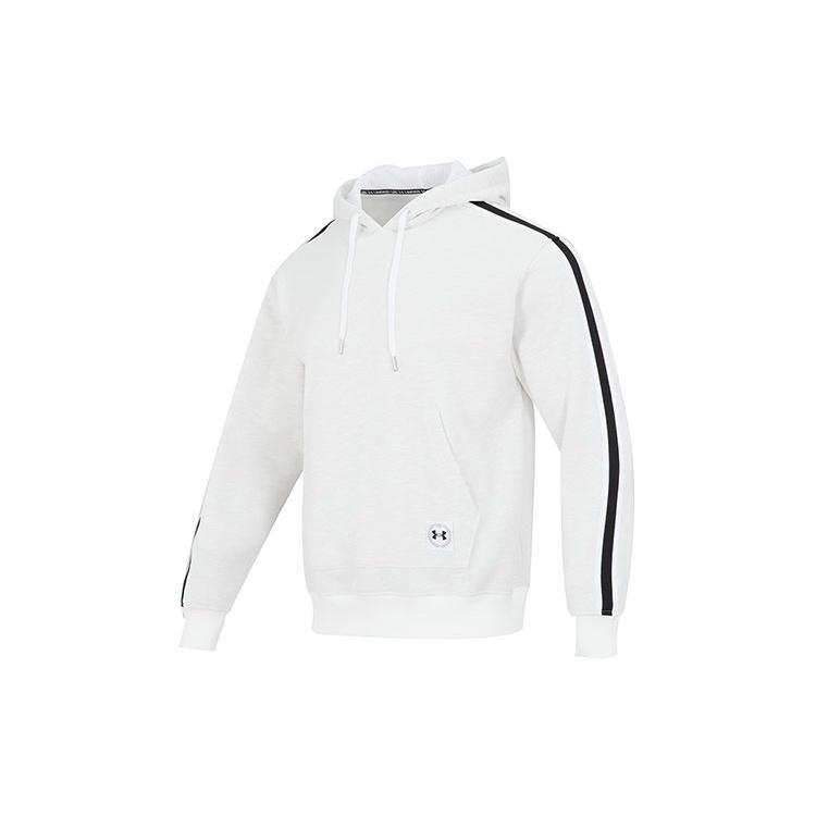 Under Armour Essential Heritage Fleece Hoodie White Men s 1373813-112 XXL