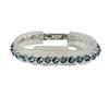 SWAROVSKI Tennis bracelet Rhinestone bracelet Swarovski blue Women Used
