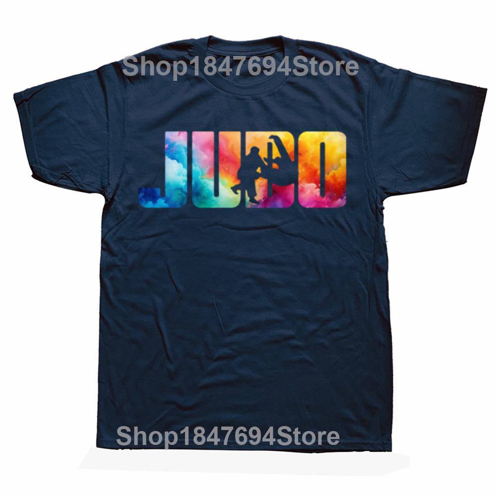 Vtipná grafická trička bojových umění Judo Pánská Dámská Móda Ležérní Tričko 100% Bavlna Volné Nadměrné Sportovní Tričko