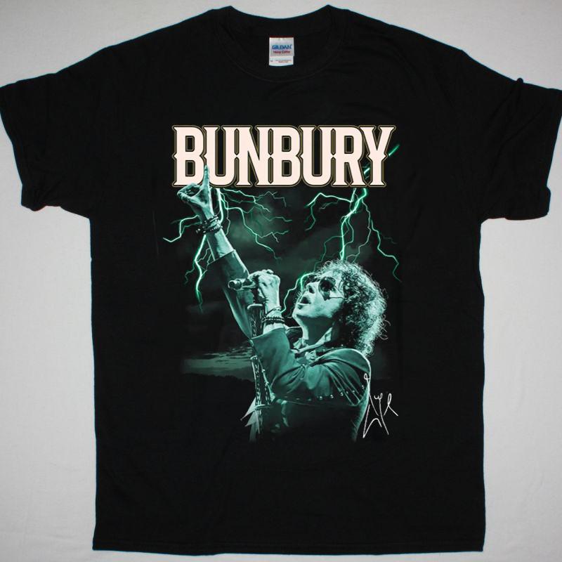 Vintage Enrique Bunbury Signed Shirt Unisex Concert S to 5XL Unisex T-Shirt XXL