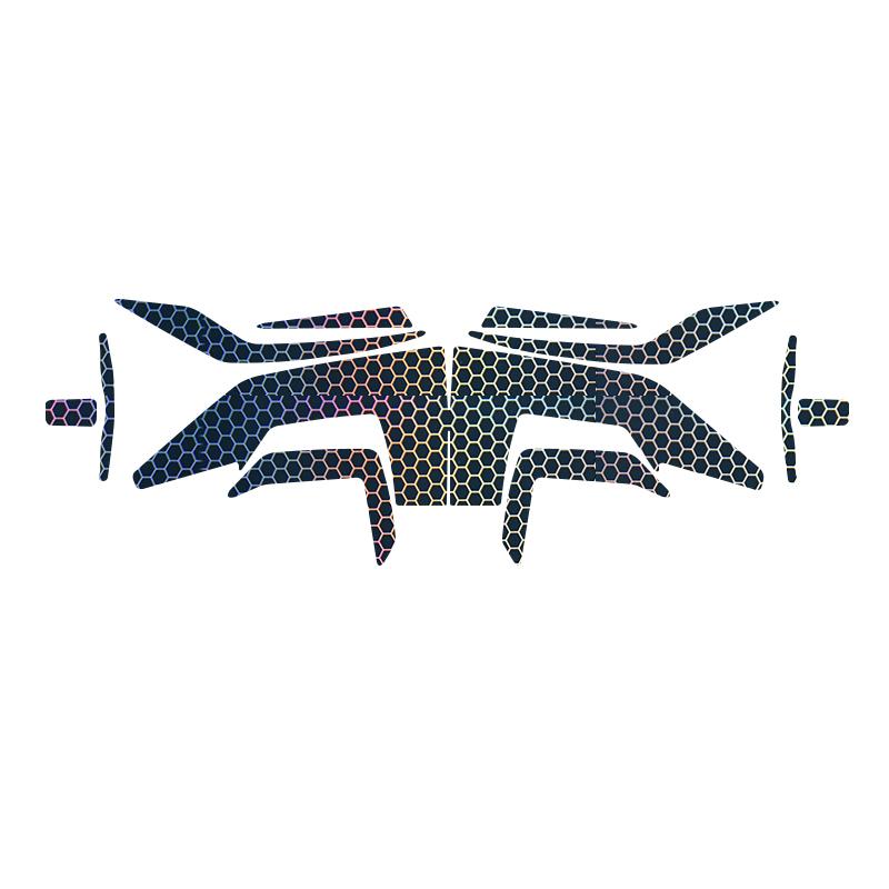 For SYM CRUISYM250 Cruisym250 2025 Honeycomb Laser Headlight Film Smoked Black Taillight Film Sticker Modification Accessories