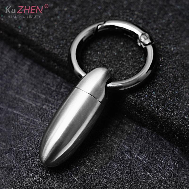 Pill Box Titanium Alloy Waterproof Bunker Portable Small Pill Box Sealed Waterproof Keyring Mini Carry-On First Aid Pill Bottle