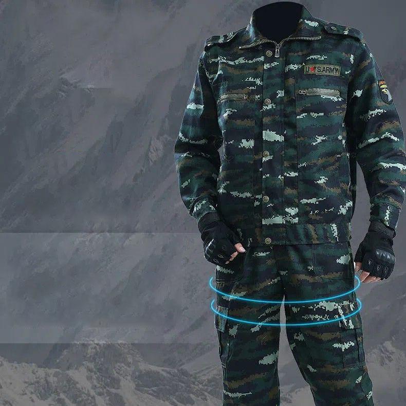 Overalls Suit Male Spring and Autumn Wear-resistant Dirt-resistant