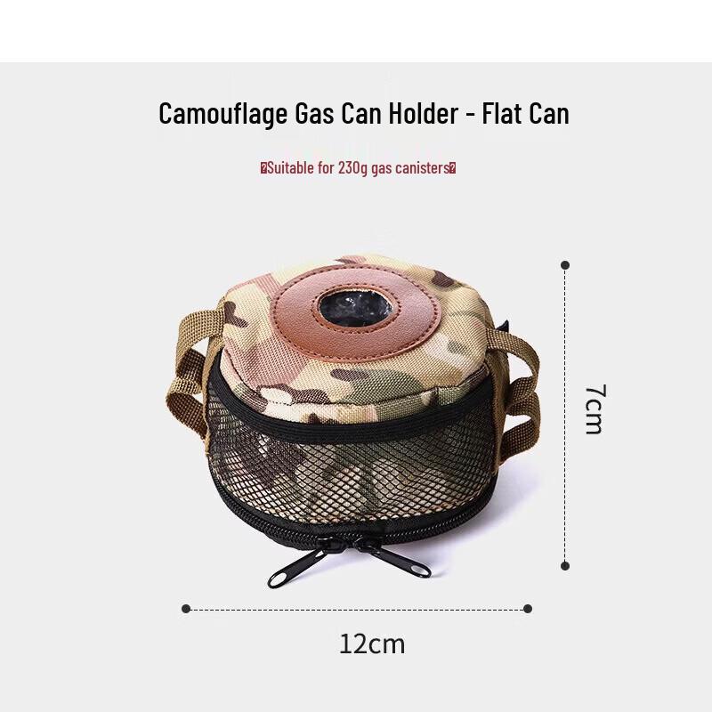 NuFeng Large Flat Gas Canister Storage Bag