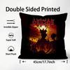 DDEICIDE Band Cushion Cover Plush Fabric Soft DoubleSided Printed Sofa Warm Winter Home Child Gift Pillow Case