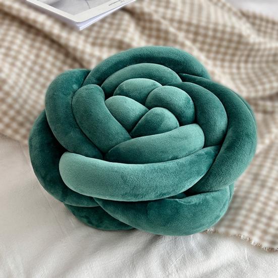 Back Cushion Nordic Style Rose Flower Shape Soft Comfortable Pillow Home Living Room Bedroom Office Decor