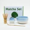Japanese Hammer Pattern Ceramic Matcha Bowl Set with Spout, Kiln-Changed Glaze, and Song Dynasty Tea Whisk.