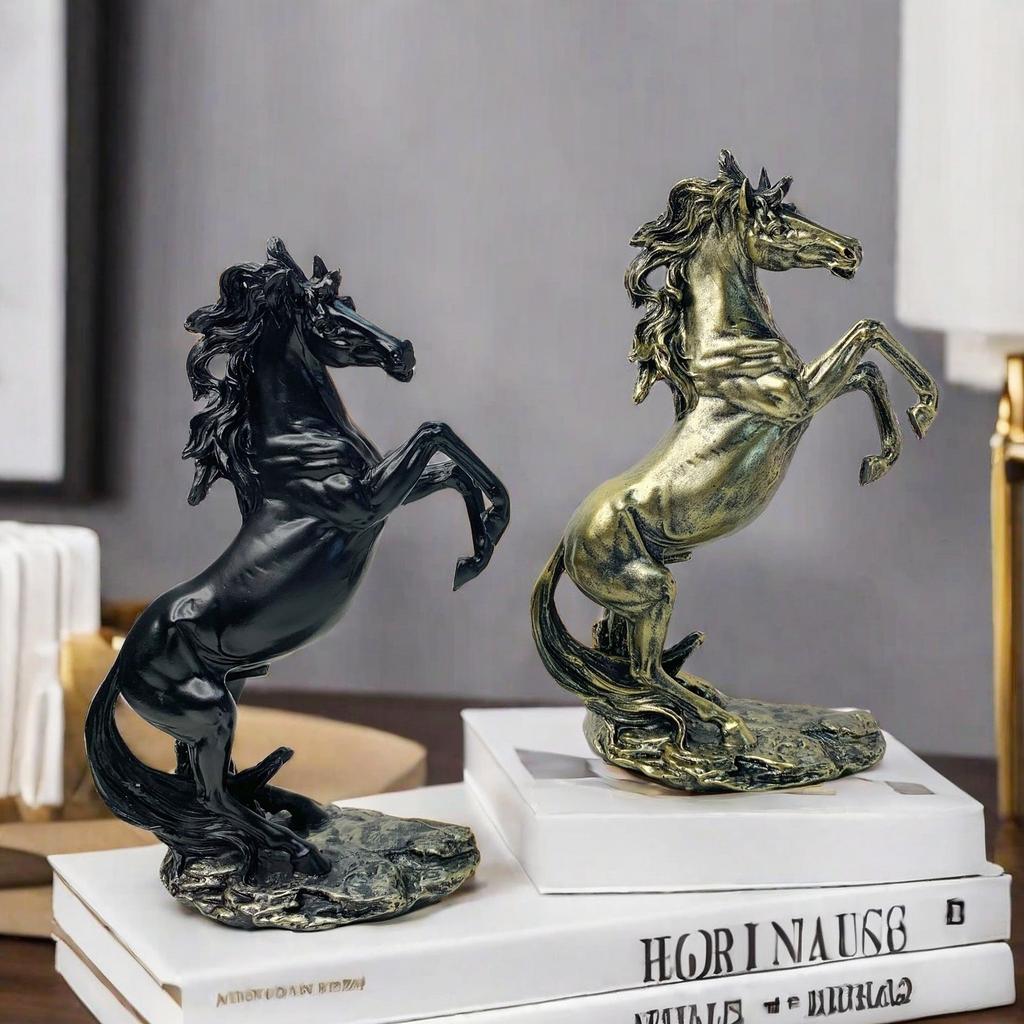 New Ornaments To The Horse To Successfully Live In The Living Room The Entrance of The Handicrafts Office Desk Decoration, Gifts To The House