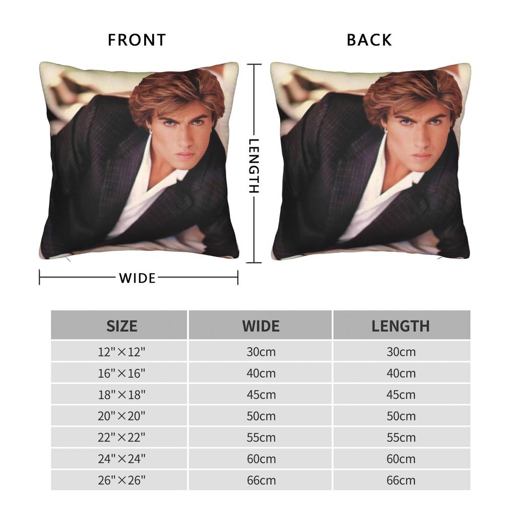 Pillow Case George Michae Graphic Pillow Cover For Office Car Home Decor Kawaii Pillowcases