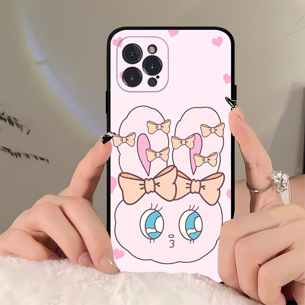 E-Esther B-Bunny Phone Case For iPhone 16 15 14 11 12 13 Mini Pro XS Max Cover 6 7 8 Plus X Funda Shell