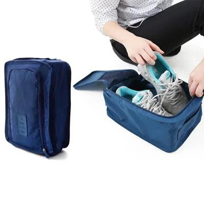Borsa da viaggio portatile per scarpe da ginnastica Borsa impermeabile traspirante Borsa per riporre una singola scarpa Borsa pieghevole portatile per piccole scarpe
