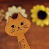 Kreatives Cartoon-Lineal Katze Zeichnen Niedlich Holz Umweltfreundlich Retro Kawaii Schreibwaren Büro Schulbedarf Liebenswert