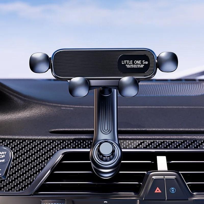 360° Rotation Car Phone Holder for Universal Car Phone Holder Gravity Stand Bracket Air Outlets Mobile Car Adapter Holder