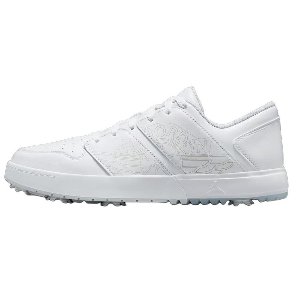 Air Jordan Nu Retro 1 Low Golf White Pure Platinum Unisex Sneakers Blue-Tint FZ4153-100