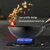 SUPOR Echter Rostfreier Gusseisen-Wok