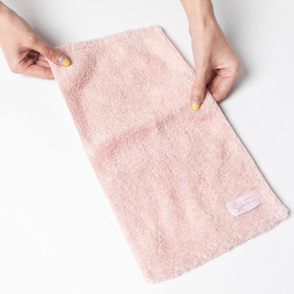 Feel" Sodateru Towel Set (3 Sizes) - Charcoal (Gray) - 60x120cm/34x85cm/20x40cm - 100% Cotton - Boxed (SD-FEEL-BFPCH)