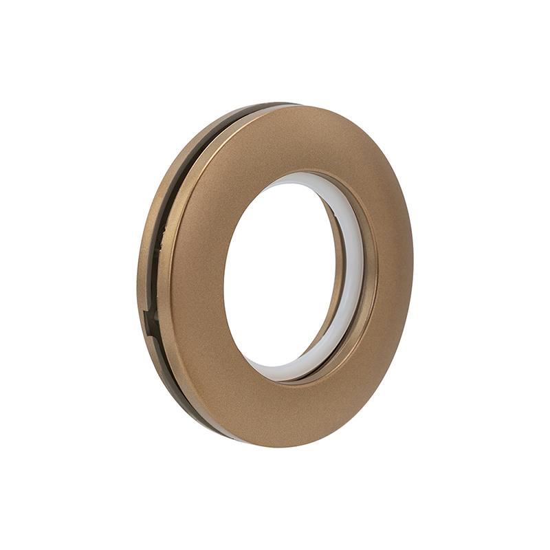 

8/16/32/48 ШТ. Кольца для штор с люверсами, Пластиковые люверсы для штор, Верх, Несколько цветов, Современные пряжки для штор, Украшение для дома Matte Brown-8pcs