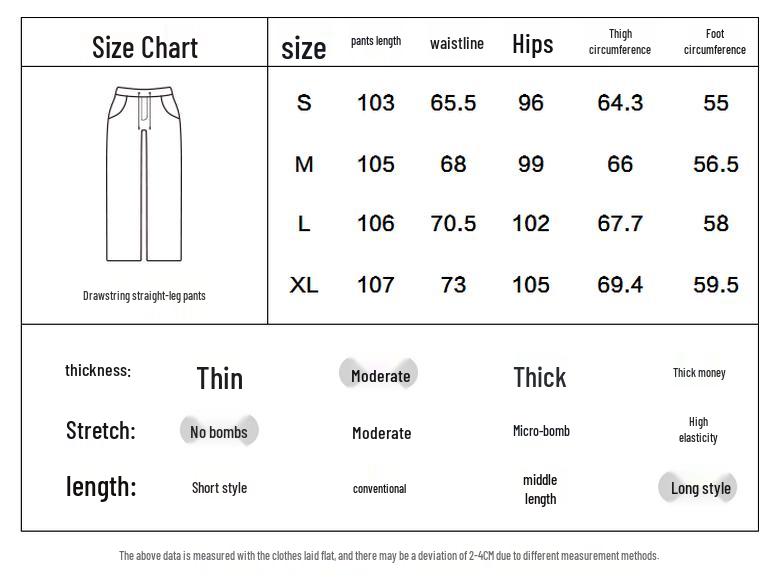 PEACEBIRD Women's Spring Drawstring Drape Casual Pants