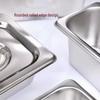 LIJIA KITCHENWARE Stainless Steel Square Basin