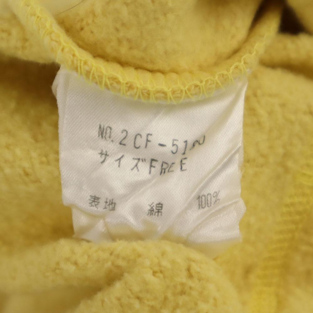 HYSTERIC Long sleeve Sweatshirts FREE yellow Women Used