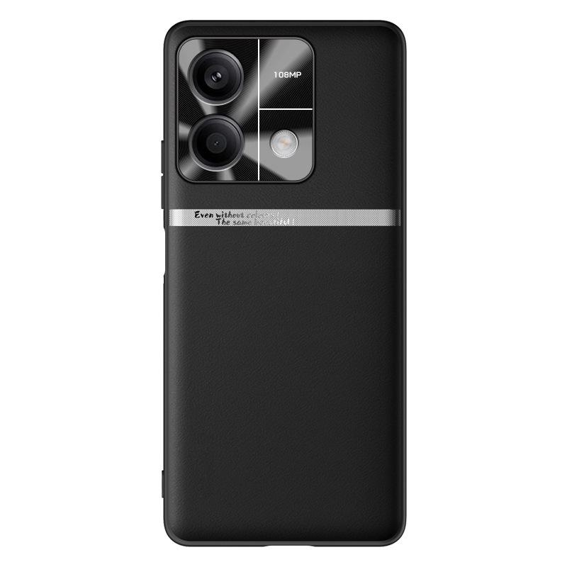 Tekuté kožené pouzdro Redmi Note 13: Ochranný kryt proti pádu a znečištění z jednoho kusu