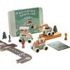 Wooden Children'S Engineering Vehicle Boy'S Variety Assembled Building Blocks Toy Car Set School Gift-Giving Educational Toys