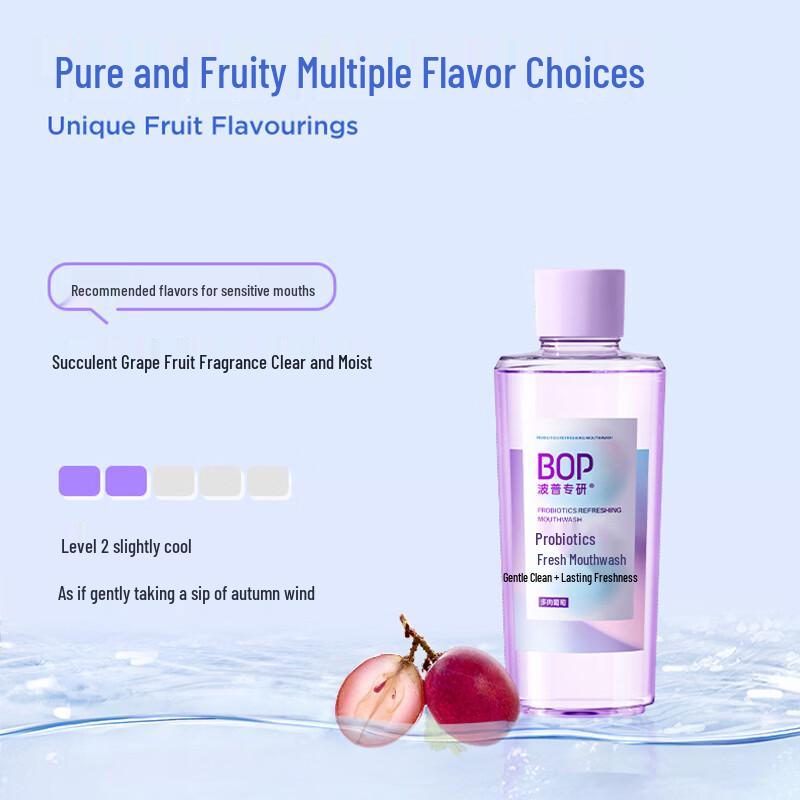 bop U Probiotic Frischer Atem Mundspülung