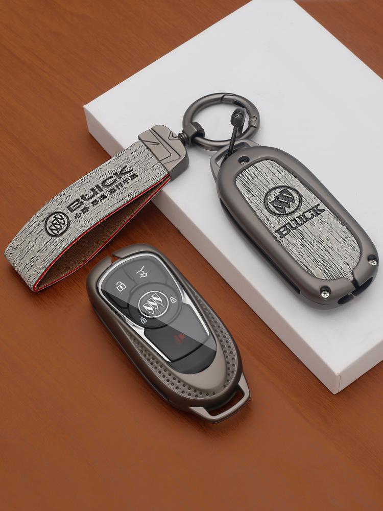 Buick Regal Key Case for Verano, LaCrosse, GL8, Envision, Enclave, GL6 - Men's Car Key Shell