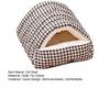 Cat Nest Bed Winter Warm Pet Cave Indoor Cats Padded House Tent Soft Plush Pet Bed Removable Washable for Cats And Puppies