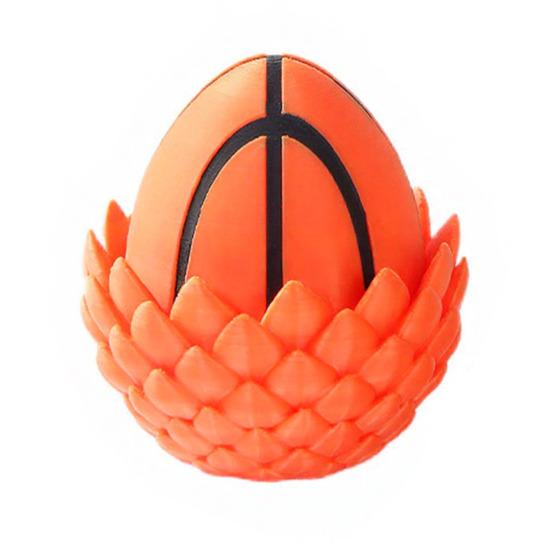 Flexible 3D Decorative Eggs with Dragon Inside, Mini Flying Dragons with Eyes and Wings, Easter Basket Stuffers Mini Animal Easter Egg Set, Unique