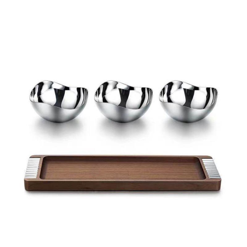 

Wooden Tray Dried Fruit Plate Snacks Storage Trays Luxury Nordic Household Organizer Tray Kitchen Organization Accessories