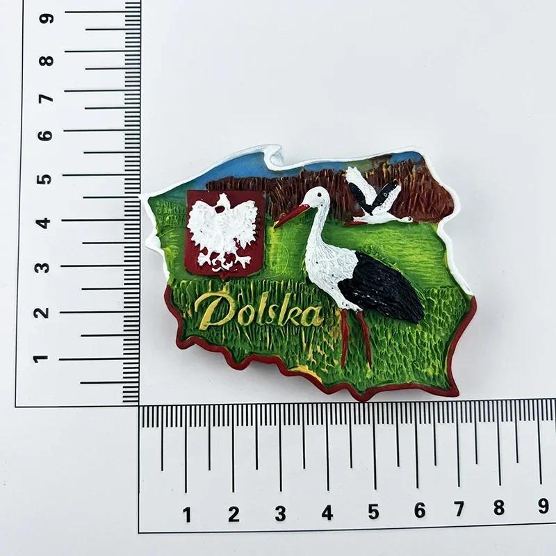 Poland Wavel Castle KRAKOW Ψυγείο Μαγνήτες Wroclaw Castle Τουριστικά αναμνηστικά Μαγνητικό αυτοκόλλητο Διακόσμηση σπιτιού Polska Gifts Idea