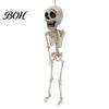 Halloween Party Supplies Posable Skeleton Decoration, 41 Inch Full Body Hanging Human with Decorative for Fireplace Movable Joints Yard Garden
