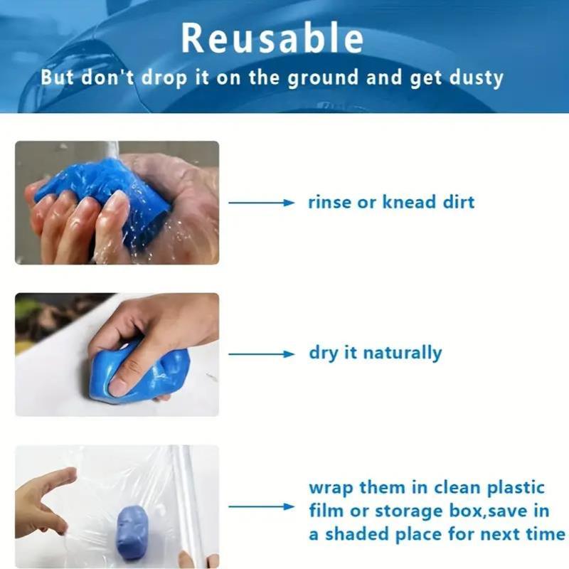 Ultra-Fine Fiber Magic Clay Bar High-end Car Detailing Clay 100G Auto Wash Maintenance Wash Clay Automobile Cleaning Products