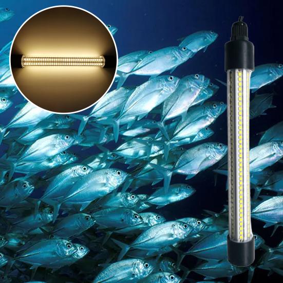 Underwater Light Luminescent Waterproof LED High Efficiency Lure Fish Fishing Accessories Mini