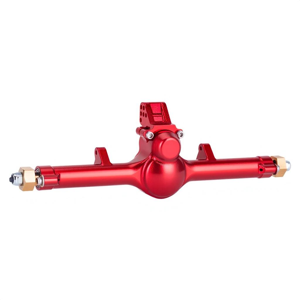 1/24 RC Crawler Special Planetary Front Rear Axle 52° Brass Steering Knuckle for Axial SCX24 C10 JLU Parts