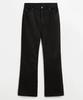 LMOOD Snake Flare Denim Pure Black