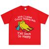 Wish I Lacked Critical Thinking Skills Funny Frog Meme Tshirt Unisex Unisex Fashion Tshirt Shortsleeved Casual Cotton Tshirts