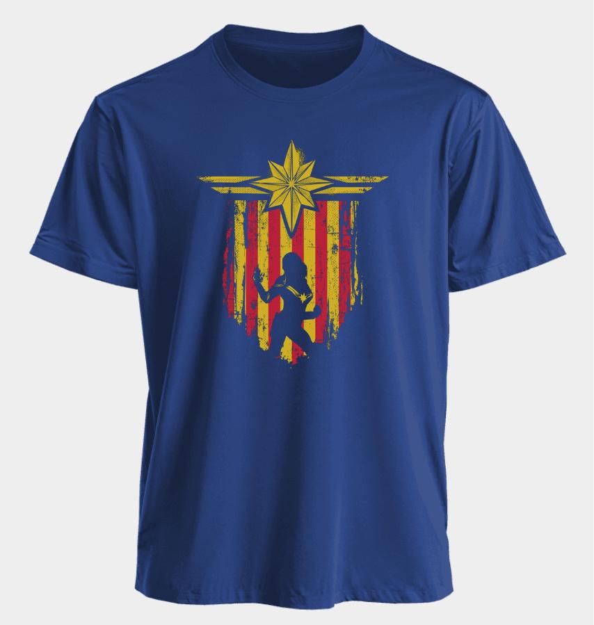 Men's and Women's T-shirts Captain Summer American Spring and Autumn Sports Fitness Casual Oversized Short-sleeved