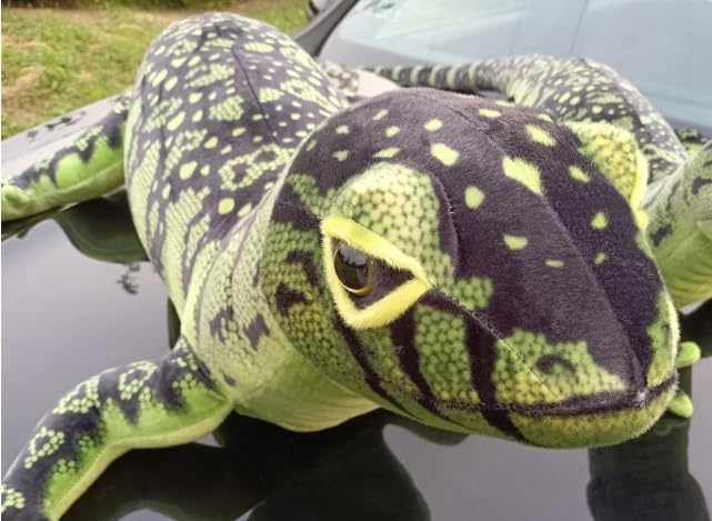 [dokidoki] Lizard Cushion Plush Body Pillow Sleeping Pillow Lizard Animal Interior Reptile Amphibian Tokage Dinosaur Pet Green