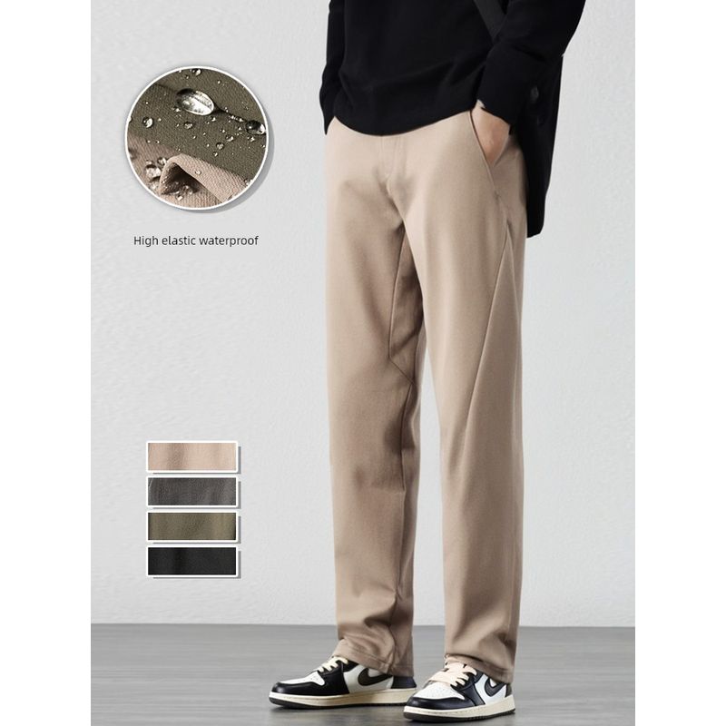 Outdoor Business Casual Sports Quick-Dry Pants for Men, Spring and Autumn Straight-Leg Long Pants, Functional Workwear Pants, Export Men's Pants