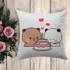 Anime Pillow Bubu Dudu Decorative Pillowcases for Pillows x Cushion Cover x Pillowcase Decor  Car Decoration Sofa