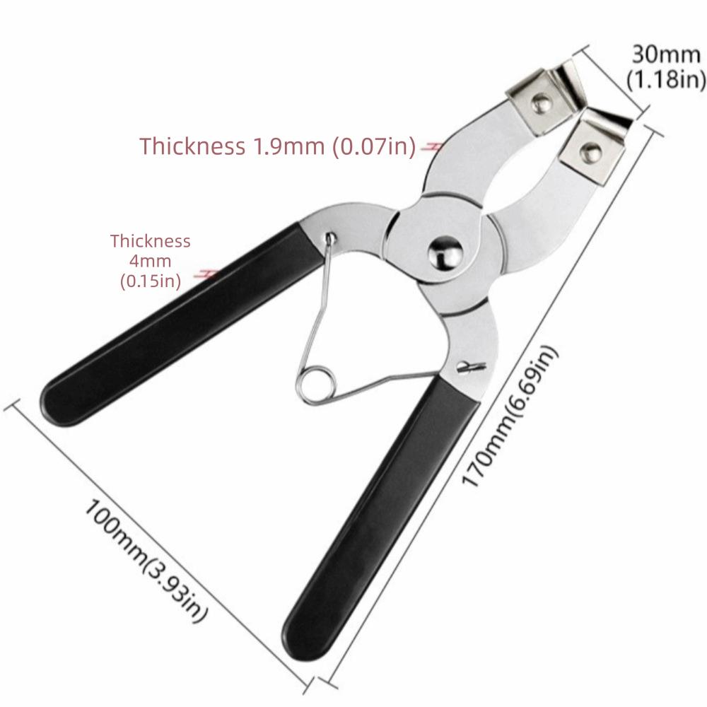 Chrome Vanadium Steel Piston Ring Opening Plier Easy To Use Adjustable Piston Ring Compressor Plier Universal